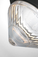 Copper Coast 15" Karo and Olive Cut Takpendel — Waterford for Visual Comfort & Co. detaljbild