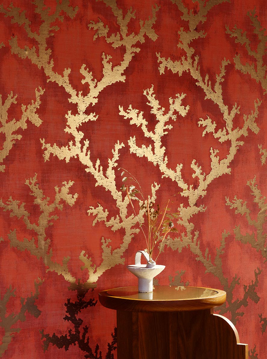 Corail Magique sfeerbeeld — Pierre Frey behang