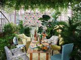 Corail room setting — Pierre Frey fabric