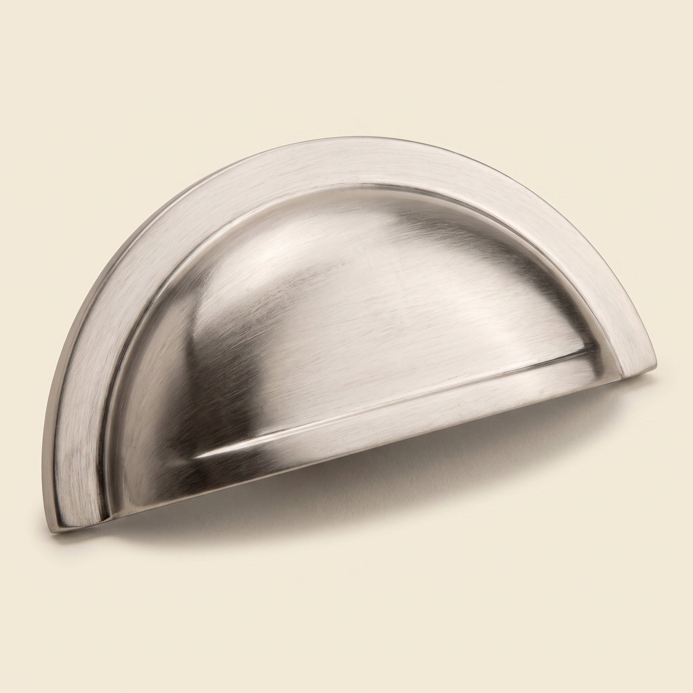 Cotswold Cup-handtag — Hand-borstad nickel