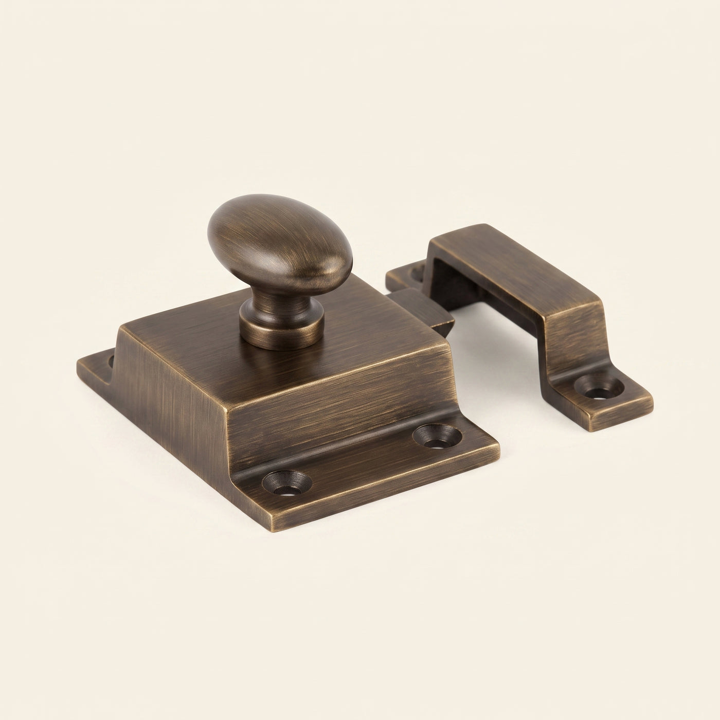 Cotswold Skåpshasp — Satin antik, satinlack - SAS