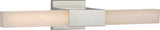 Covet 24" Over The Mirror Vägglampa — Kelly Wearstler for Visual Comfort & Co. — Polished Nickel with Alabaster