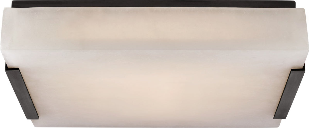 Covet Plafond Medium — Kelly Wearstler for Visual Comfort & Co. — Bronze with Alabaster