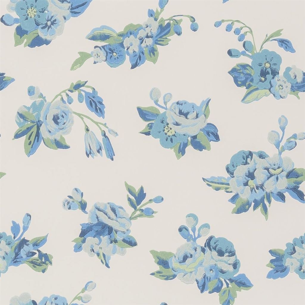 Craven Street Flower Delft 03 — Designers Guild tapet