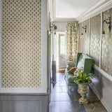 Craven Street Flower Tyg — Designers Guild i miljö