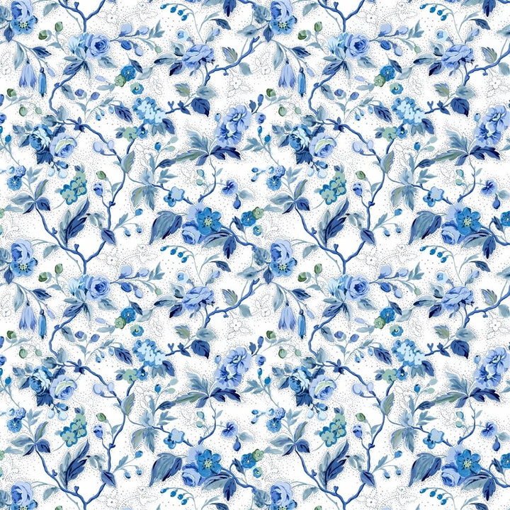 Craven Street Flower Woad — Designers Guild tyg