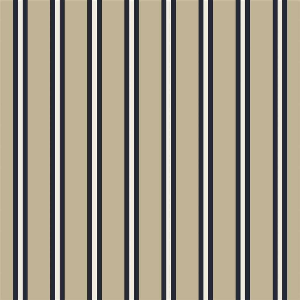 Cricket Stripe Blue — Ralph Lauren Home tyg