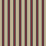Cricket Stripe Red — Ralph Lauren Home tyg
