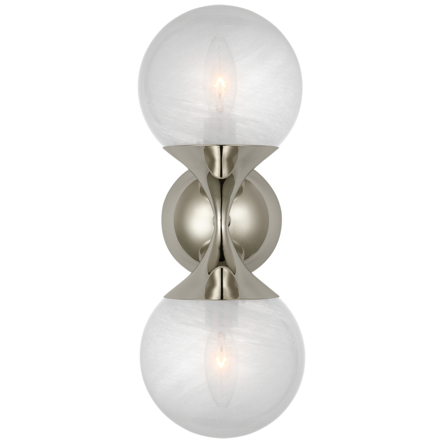 Cristol Small Double Vägglampa — Visual Comfort