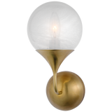 Cristol Small Single Vägglampa Antique-Burnished Brass