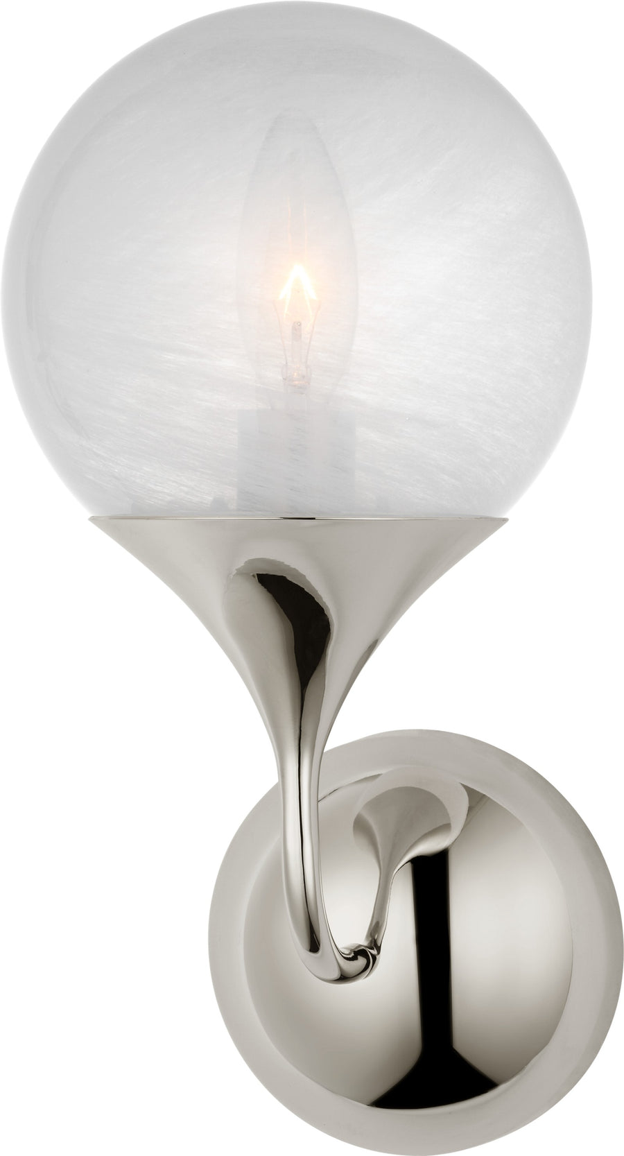 Cristol Small Single Vägglampa — Visual Comfort