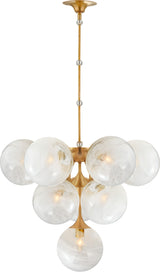 Cristol Tiered Takkrona Antique-Burnished Brass