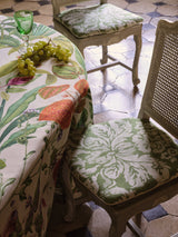 Damas Gournay room setting — Pierre Frey fabric