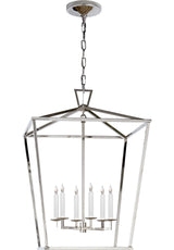 Darlana Large Lykta — Chapman & Myers for Visual Comfort & Co. — Polished Nickel