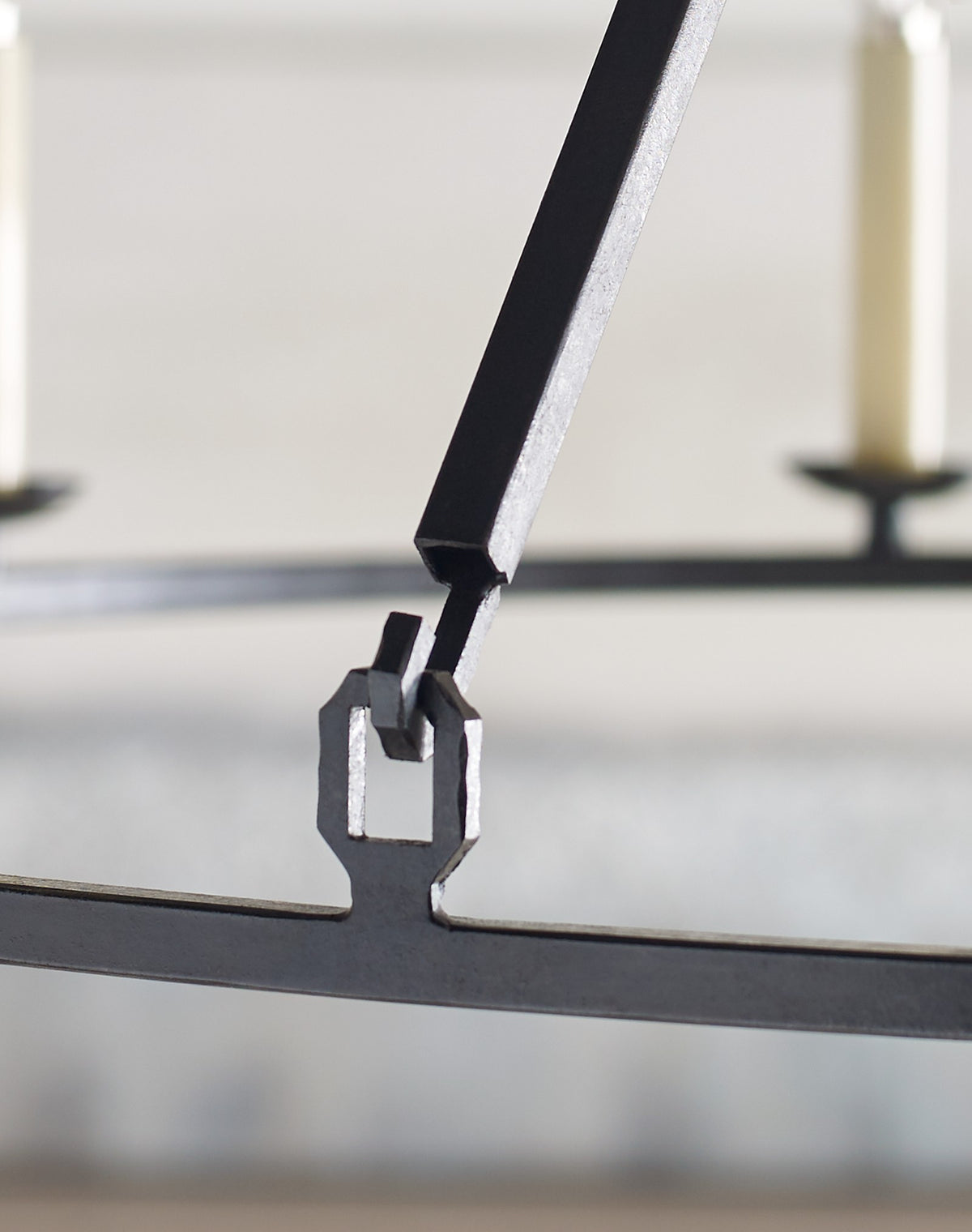 Darlana Large Single Ring Takkrona — Chapman & Myers for Visual Comfort & Co. detaljbild