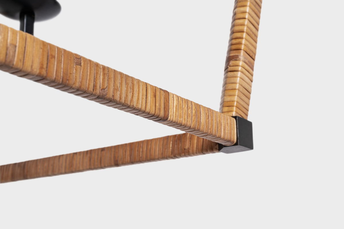Darlana Large Wrapped Lykta — Chapman & Myers for Visual Comfort & Co. detaljbild