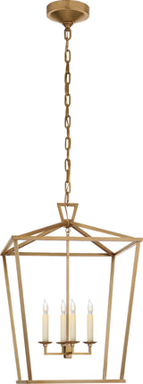 Darlana Medium Lykta — Chapman & Myers for Visual Comfort & Co. — Antique-Burnished Brass
