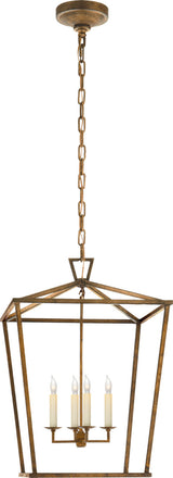 Darlana Medium Lykta — Chapman & Myers for Visual Comfort & Co. — Gilded Iron