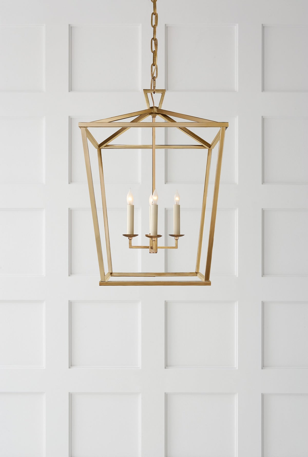 Darlana Medium Lykta — Chapman & Myers for Visual Comfort & Co. miljöbild