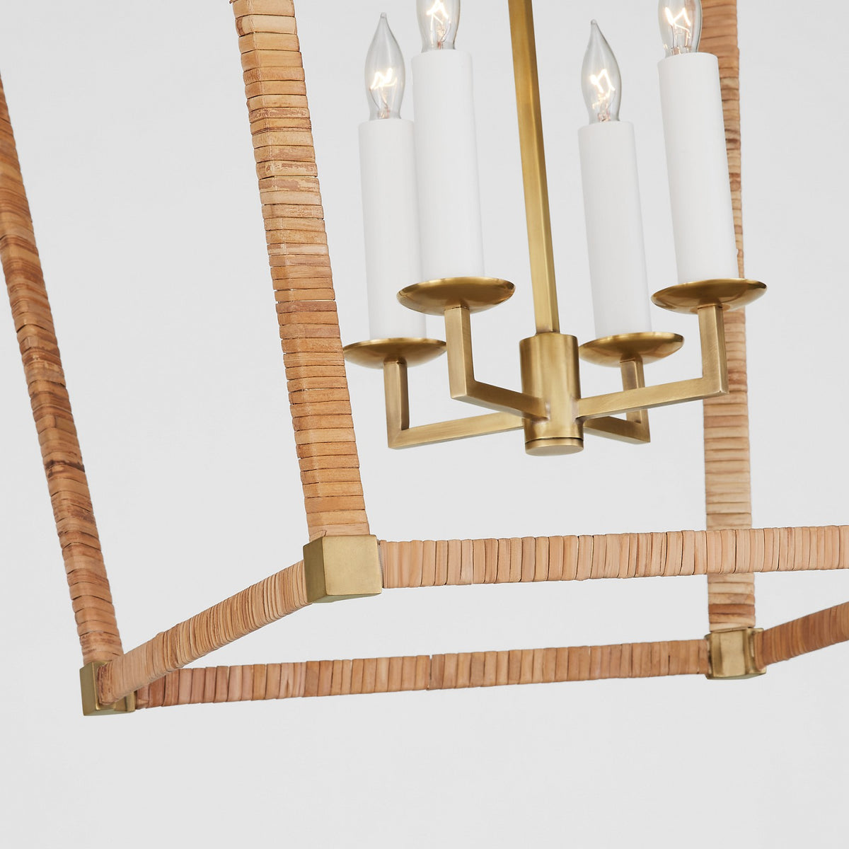 Darlana Medium Wrapped Lykta — Chapman & Myers for Visual Comfort & Co. detaljbild