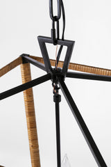 Darlana Medium Wrapped Lykta — Chapman & Myers for Visual Comfort & Co. detaljbild
