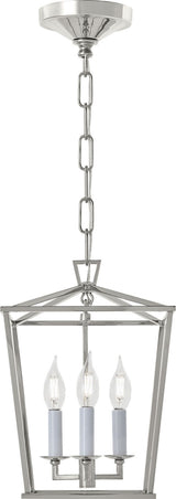 Darlana Mini Lantern — Chapman & Myers for Visual Comfort & Co. — Polished Nickel