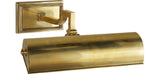 Dean 9" Tavelbelysning Natural Brass