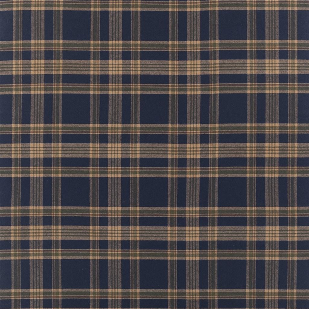 Deerpath Trail Plaid Lakehouse Fabric — Ralph Lauren Home tyg