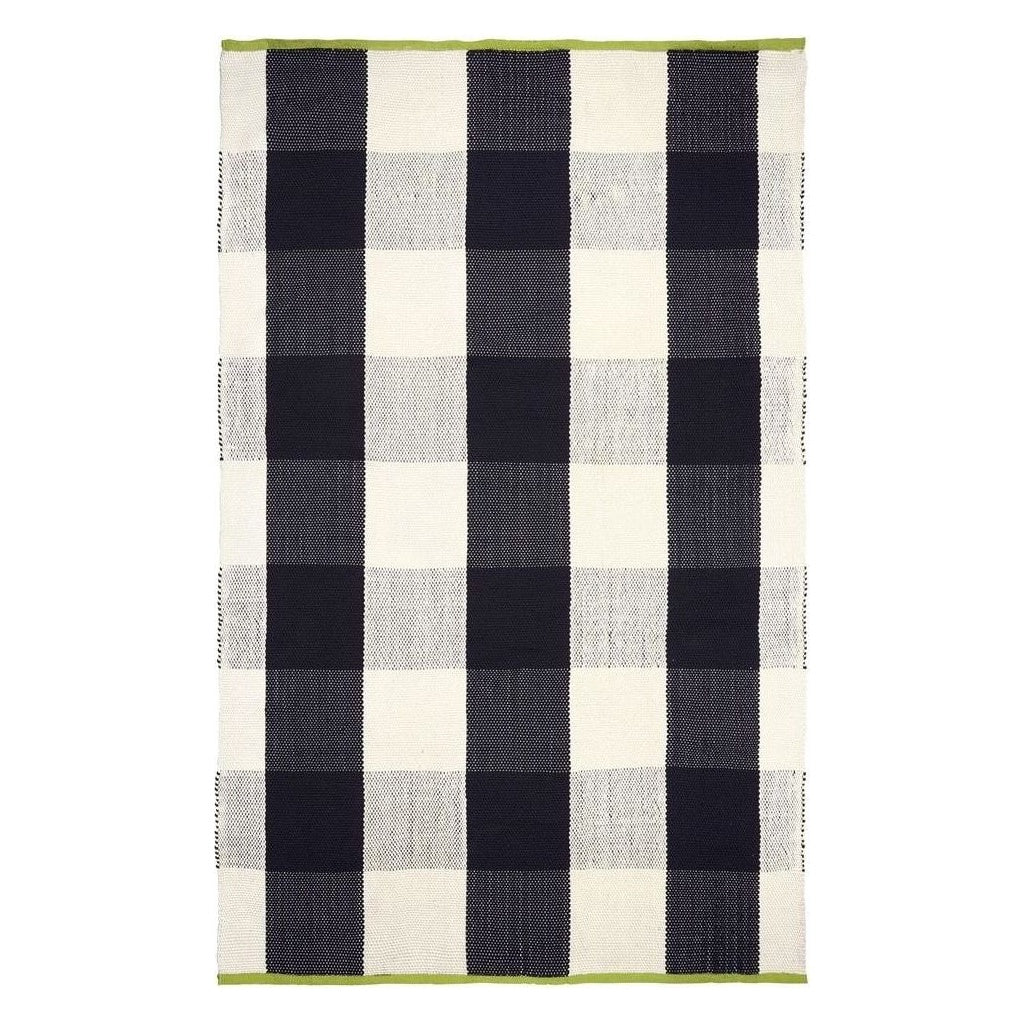 Saliya Noir matta från Designers Guild, sedd ovanifrån