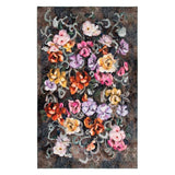 Tapestry Flower Damson matta från Designers Guild, sedd ovanifrån