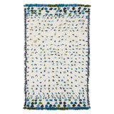 Valais Cobalt matta från Designers Guild, sedd ovanifrån