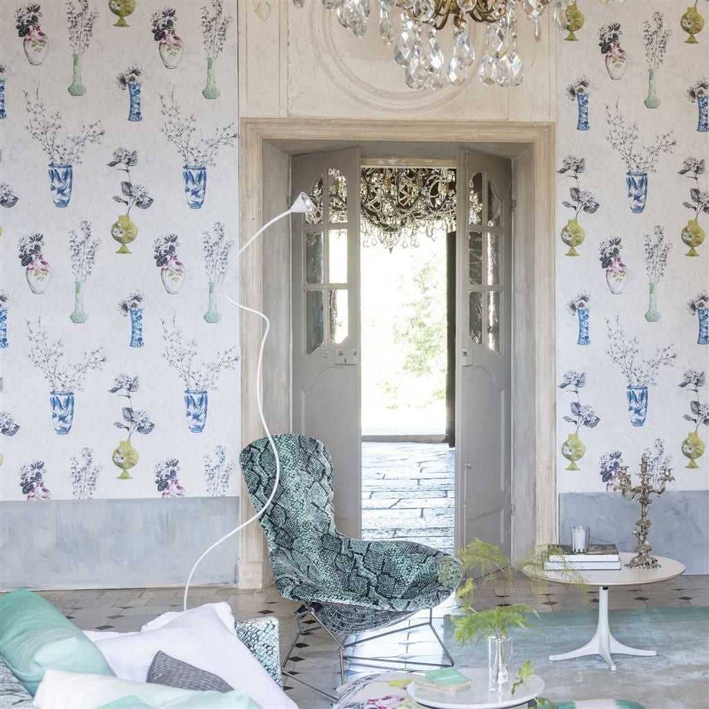 Celeste Tapet — Designers Guild i miljö