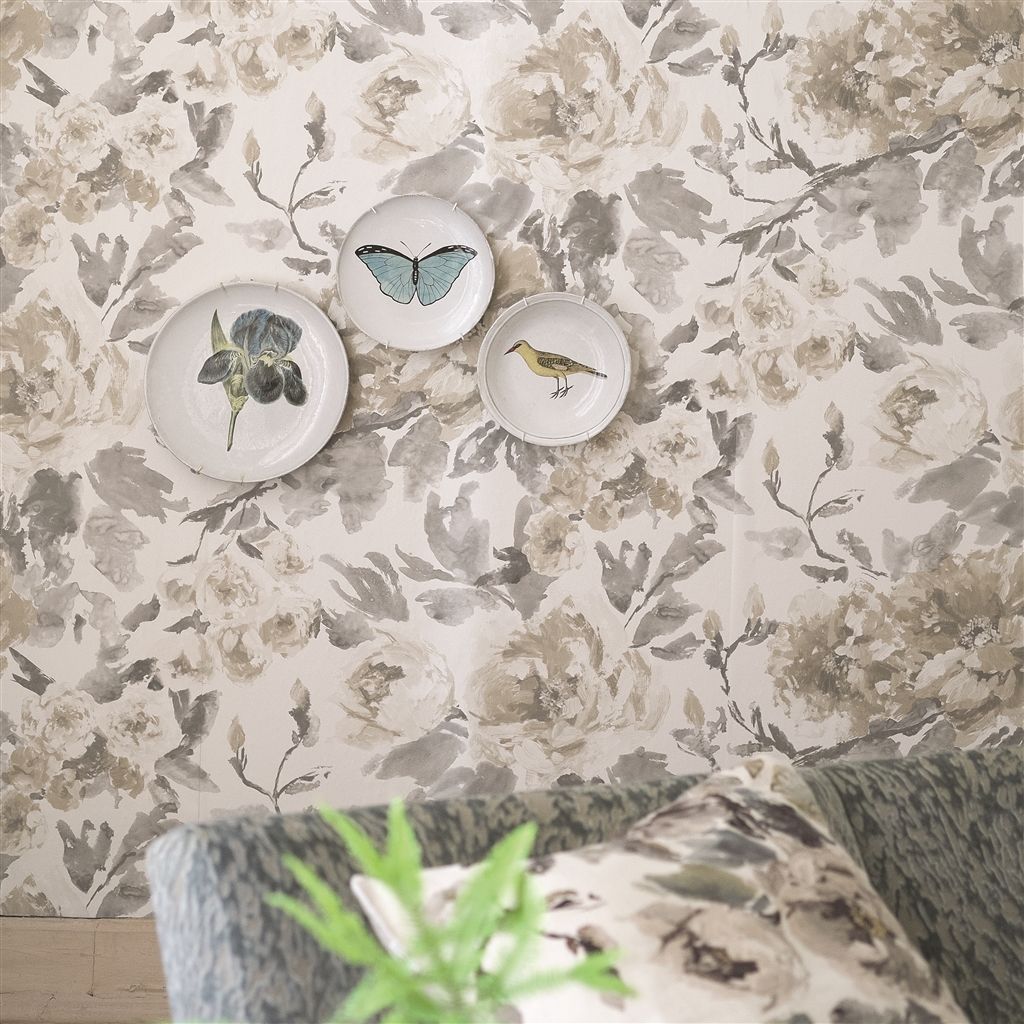 Shanghai Garden Tapet — Designers Guild i miljö