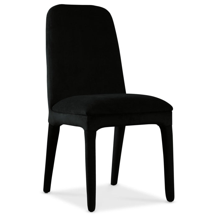 Hooker Furniture Harmony Upholstered Side Chair in Black - Hooker Furnishings