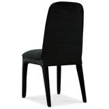 Hooker Furniture Harmony Upholstered Side Chair in Black - Hooker Furnishings
