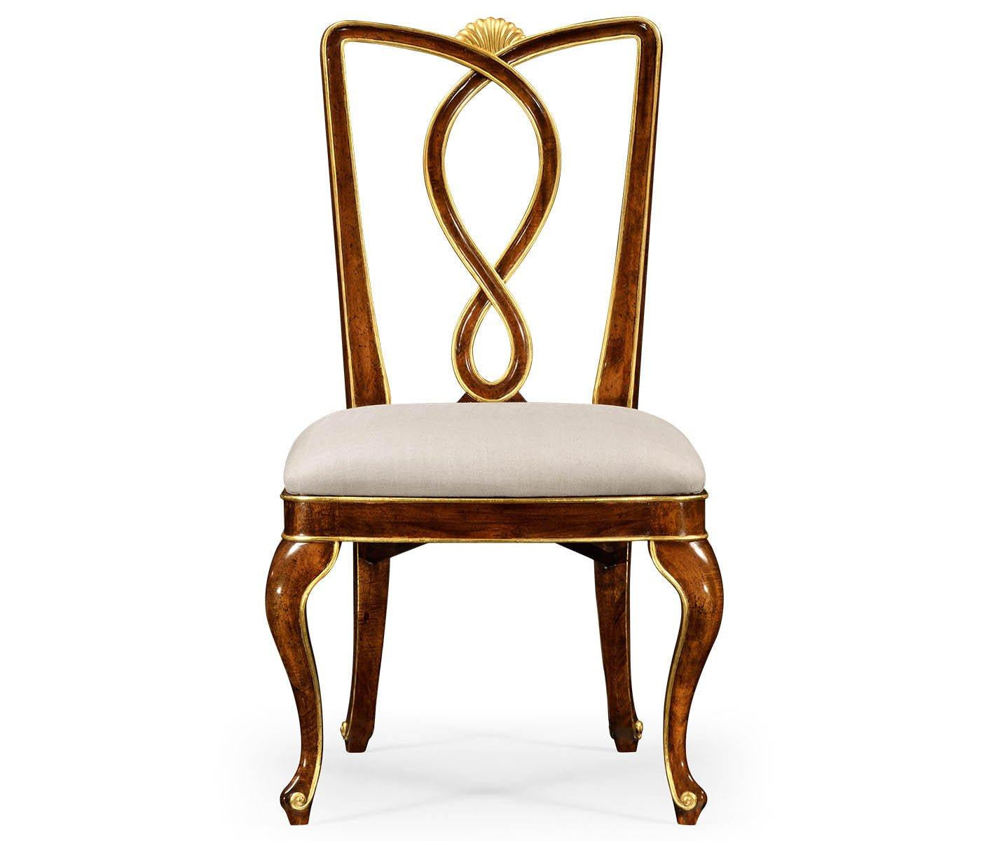 Dining Chair Biedermeier in Mahogany - Shambala - Jonathan Charles