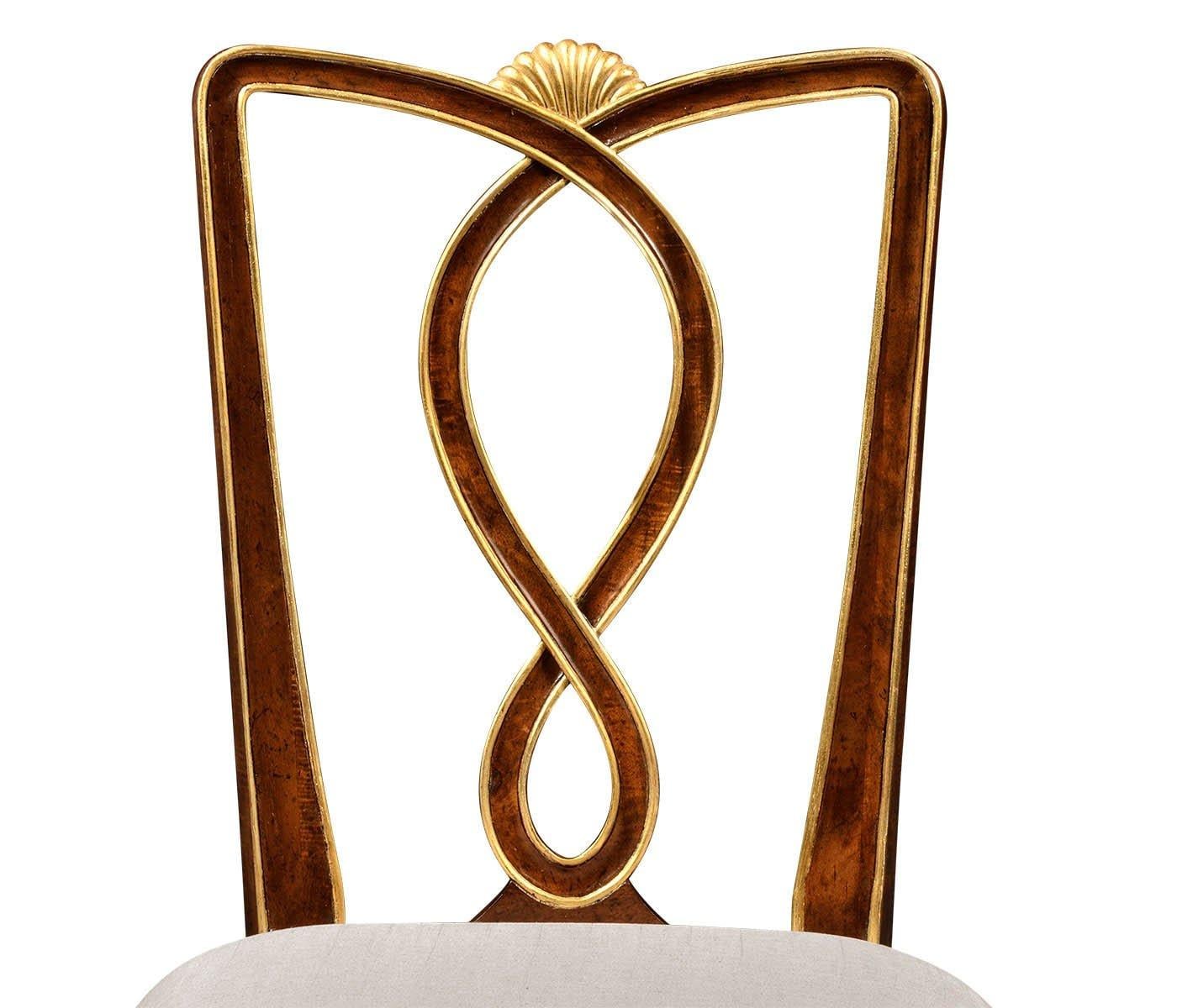 Dining Chair Biedermeier in Mahogany - Shambala - Jonathan Charles
