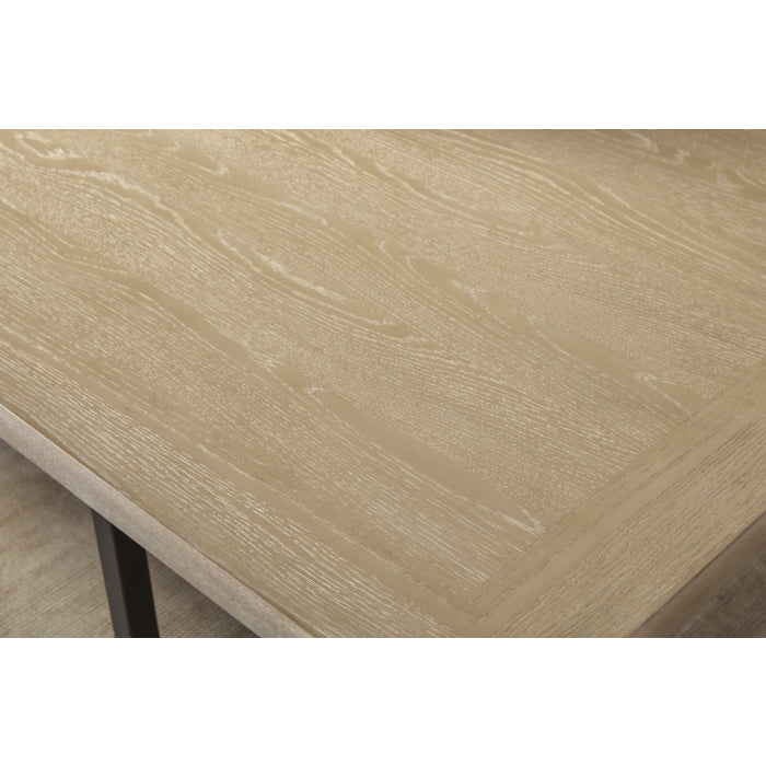 Hooker Furniture Tranquillity Rectangle Extending Dining Table with Metal Base 180-260cm - Hooker Furnishings