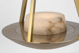 Divina 19" Floating Bowl Vägglampa — Visual Comfort — Soft Brass / Utan ljuskälla detaljbild