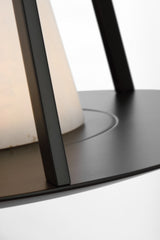 Divina 20" Takpendel — Visual Comfort — Modern Iron with Alabaster / LED (1 st) detaljbild