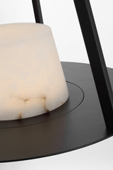 Divina 20" Takpendel — Visual Comfort — Modern Iron with Alabaster / Utan ljuskälla detaljbild
