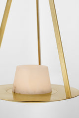 Divina 20" Takpendel — Visual Comfort — Soft Brass / Utan ljuskälla detaljbild