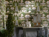 Domaine Royal room setting — Pierre Frey wallpaper
