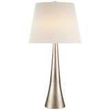 Dover Bordslampa Burnished Silver Leaf