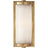 Hand-Rubbed Antique Brass with Frosted Glass Liner