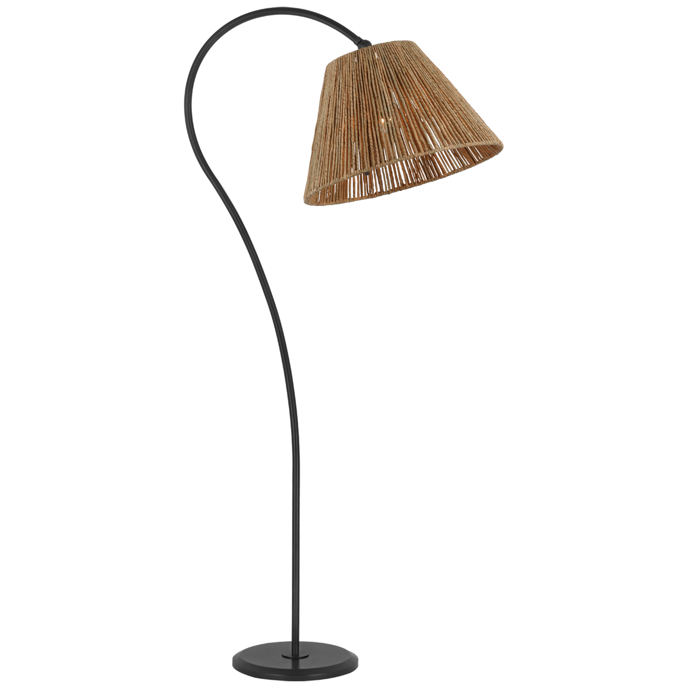 Dume Large Arched Golvlampa Aged Iron