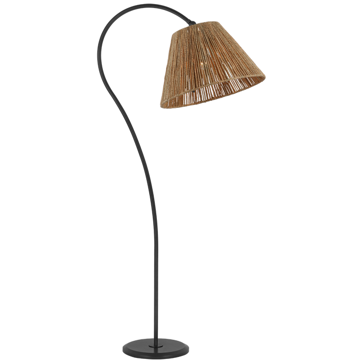 Dume Large Arched Golvlampa Aged Iron