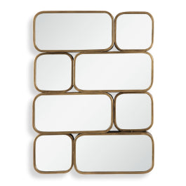Canute Modern Gold Mirror - undefined