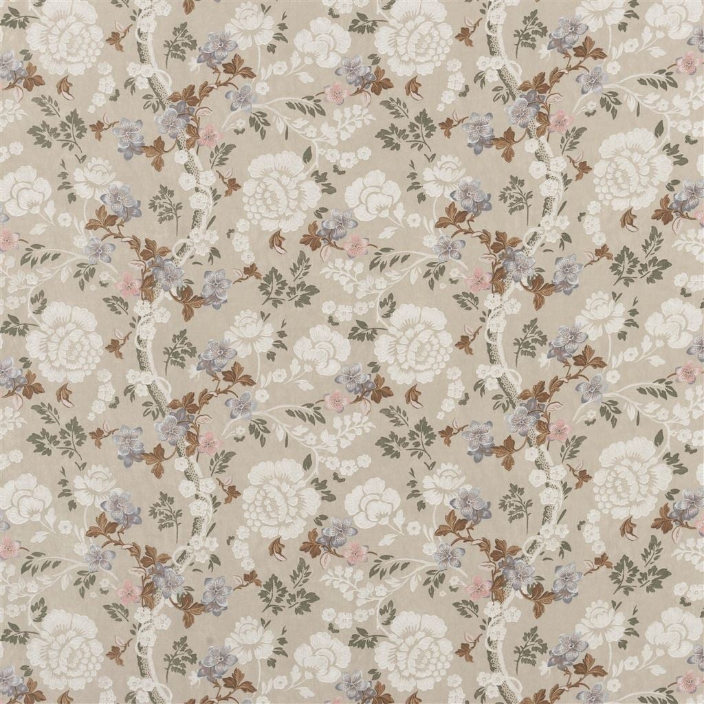 Eagle House Damask Limestone — Designers Guild tyg