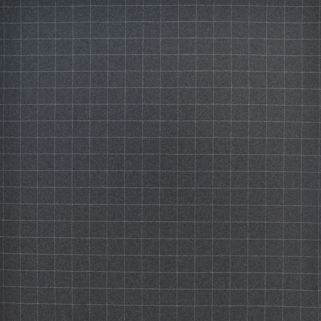 Eamon Tattersall Charcoal — Ralph Lauren Home tyg